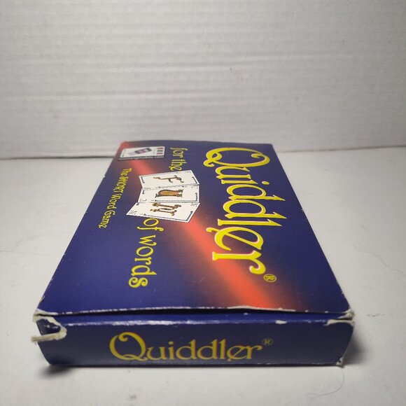 Quiddler Card Game; For The Fun Of Words The Short Word Game 100% COMPLETE - Picture 3 of 7